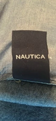 Edredom Nautica Twin 74” X 94” denim/cambraia-colcha-vintage - Imagem 1 de 4