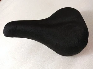 BRANDED Black Cionlli Bicycle Saddle Seat Adult Unisex Wide Padded Comfort - Picture 1 of 10