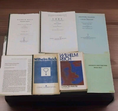 Вильгельм Райх - Коллекция 7 шт. Лот товаров Космическое Наложение OROP Оргонный Институт - Изображение 1 из 4
