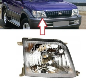 Scheinwerfer Lampe vorne rechts passt für Toyota Land Cruiser FJ90 1999-2002 - Bild 1 von 6