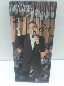 Special Promo Forty Years the Artistry of Tony Bennett 4 Tape Set Signed-See Pic - Picture 1 of 11