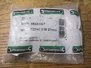 NEW NOS Stahlwille 58224027 732/40 Ring Insert Tool 27mm - Bild 1 von 3