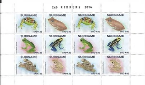 Suriname - Kikkers - 2016 KB - Imagen 1 de 1