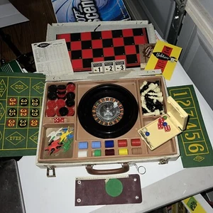 Vintage1944 E.S. Lowe Family Game Set Players Choice Bakelite Pieces Incomplete - Picture 1 of 20