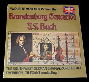 FAVOURITE MOVEMENTS FROM THE BRANDENBURG CONCERTOS-UK IMPORT-1973-SEALED LP - Picture 1 of 7