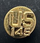 WW2 145th Infantry Regiment US Army Collar Disk - Meyer Metal-SB