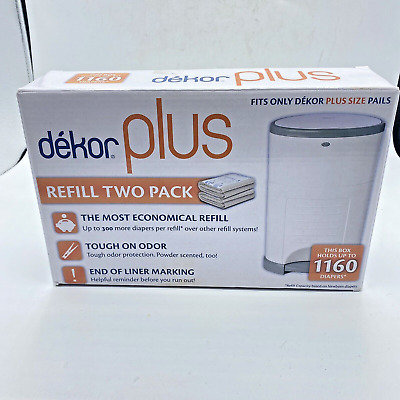 Dekor Plus Refill Pack Fits Dekor Plus Size Pails 2 Pack Refills FREE SHIPPING • 30.38$