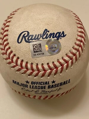 MLB Auth - Shogo Akiyama DOUBLE (#9) to Charlie Blackmon - Santillan MLB Debut!! - Image 1 of 4