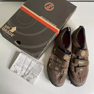 Bontrager Mens Brown Mountain MTB Cycling Biking Shoes Size 10 US 410476 w/box - Picture 1 of 11