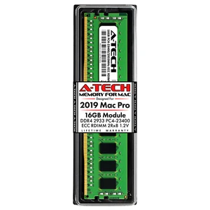 16GB 2Rx8 PC4-2933Y REG RDIMM DDR4 23400 Memory RAM for APPLE MAC PRO 2019 A1991 - Picture 1 of 6