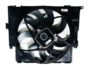 2012-18 BMW 228i 320i 428i N20 ENGINE COOLING RADIATOR FAN MOTOR SHROUD OEM - Picture 1 of 14