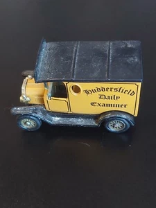 Lledo Promotional Huddersfield Examiner Orange Model T LP6 87 Lledo Base - Picture 1 of 5