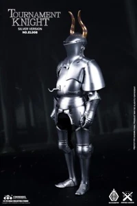 1/6 COOMODEL EL008 Superaleación Torneo Caballero Versión Estándar Plata Figura - Imagen 1 de 12