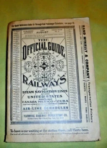 THE OFFICIAL GUIDE STANDARD TIME OF THE RAILWAYS-AND STEAM NAVIGATION 1967 - Picture 1 of 10