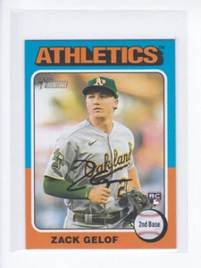2024 Topps Heritage Mini #346 ZACK GELOF RC Oakland Athletics ROOKIE CARD MINI - Bild 1 von 3