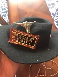 Childs Vintage Souvenir Cowboy Hat WILD WEST CITY Netcong NJ Rare - Picture 1 of 3