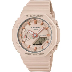 Casio Women's Watch G-Shock Pink Analog-Digital Dial Resin Strap GMAS2100-4A - Picture 1 of 3