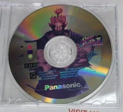 Super Street Fighter II Turbo (Panasonic 3DO, 1994) Disc Only - Image 1 of 2