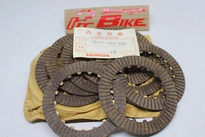Placa de embrague GENUINA disco NOS Honda PARA 2 PIEZAS S90 CS90 CL90 SL90 ENVÍO GRATUITO Foto 1 de 4