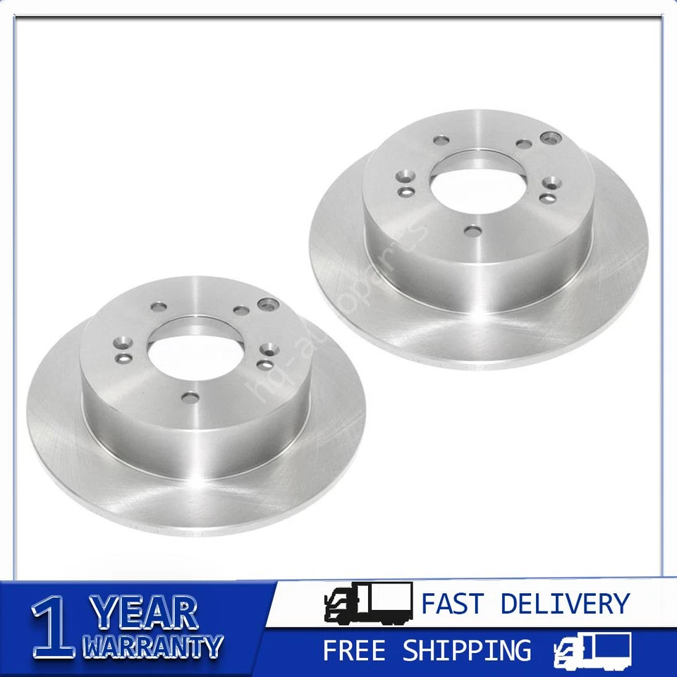 Rotor de freno de disco trasero 2 piezas para Kia Rondo 2007 2008 2009 2010 2011 2012 Foto 1 de 3