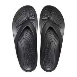 Crocs Womens 6 Shoes Classic Kadee II Flip Flops Waterproof Sandals 202492 001 - Picture 1 of 5
