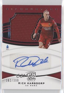 2020-21 Panini Chronicles Silhouettes /399 Rick Karsdorp #S-RK Rookie Auto RC