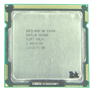 Intel Xeon X3480 3.06GHz Quad-Core SLBPT Processor w/Grease - Picture 1 of 1