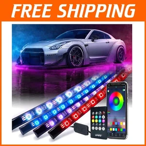 Vibrant 8 Color RGB Underglow Kit for Cars - Sound Active & Remote Controlled - Picture 1 of 10
