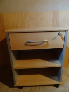 Rollcontainer  H/B/T   53,5 x 46,0 x 36,0  Buche Nachbildung - Bild 1 von 6