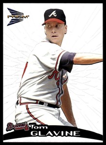 1999 Pacific Prism Tom Glavine Atlanta Braves #11