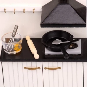 Resin Dollhouse Kitchen Utensils Doll Accessories Micro Kitchen Food Toy - Picture 1 of 13