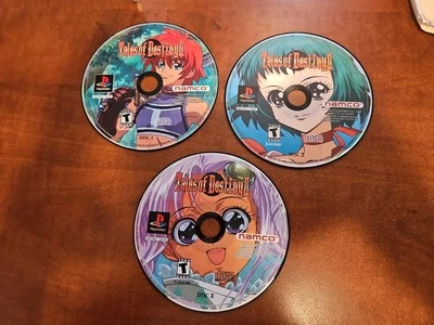 Tales of Destiny 2 II Sony PlayStation 1 PS1 **DISCS ONLY** **USA SELLER** - Image 1 of 4