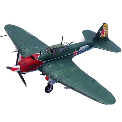 1/72 WWII Soviet Ilyushin IL-2 Shturmovik Attack Aircraft Model High Quality Toy - Image 1 of 4