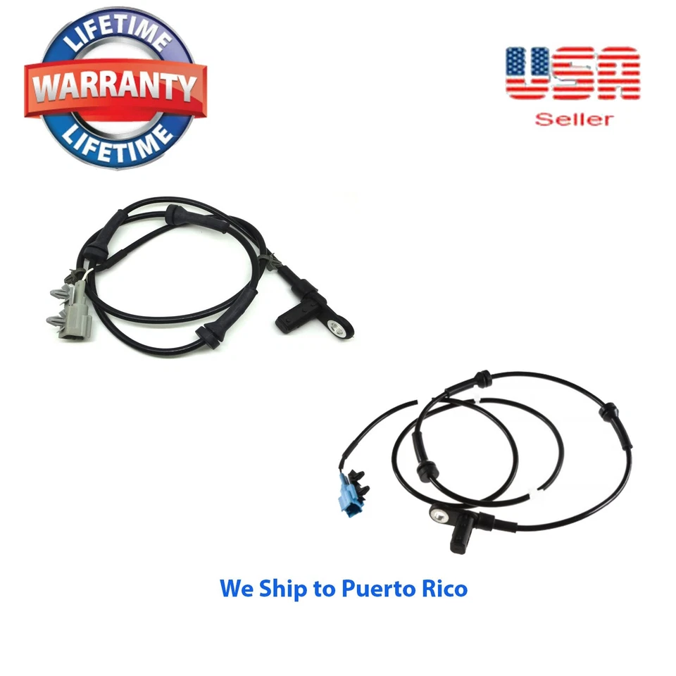 Juego de 2 ruedas ABS sensor de velocidad trasero izquierdo y derecho se adapta a: Nissan Quest 2004-2009 Foto 1 de 4