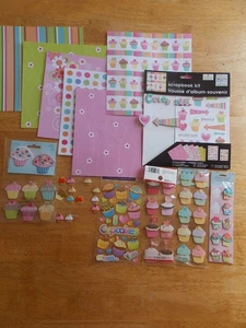 Konvolut Cupcakes Aufkleber Sammelalbum Zubehör - Bild 1 von 5