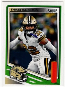 2025 Panini Score Football Tyrann Mathieu n. 96 Santi di New Orleans - Foto 1 di 2