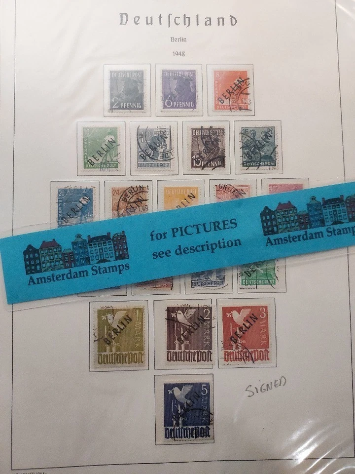 德国柏林 1948 - 1982 年非常好二手 cpl! 高价值上衣专辑收藏! — 第 1/1 张图片