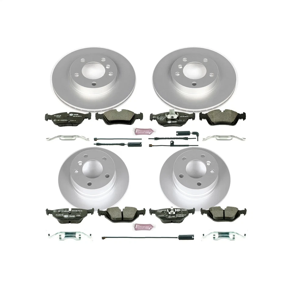 Power Stop ESK500 EUROSTOP BRAKE KIT Front & Rear 1996-2002 BMW Z3/ — 第 1/4 张图片