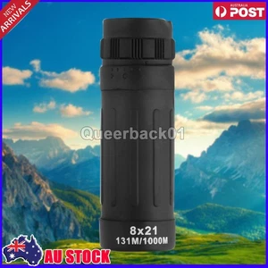 8x21 Monocular Telescope Rubber Housing Mini Telescope for Outdoor Activities - Picture 1 of 9