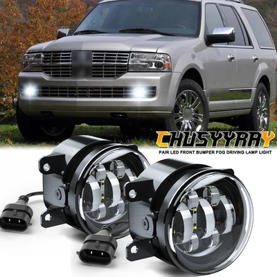 for 2007 -2013 14 Lincoln Navigator Fog Lights Driving Bumper Lamps Replacement - Image 1 of 4