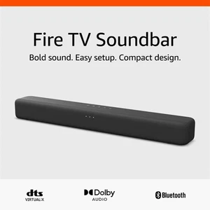 Altavoz Amazon Fire TV Soundbar 2.0 con DTS VirtualX y Dolby Bluetooth Audio™ - Imagen 1 de 12