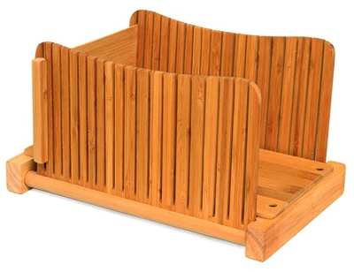 DBTECH DB-Tech Bamboo Wood Compact Foldable Bread Slicer