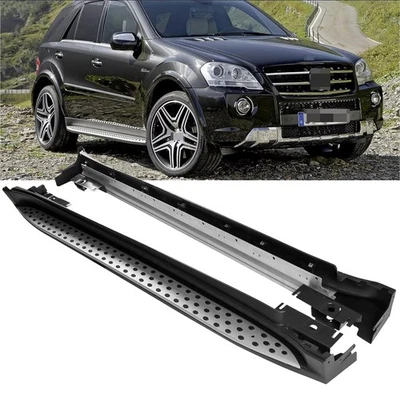 estriberas para Mercedes-Benz W164 ML 320 2006-2011 clase 320 peldaño lateral barras Nerf Foto 1 de 4