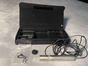 SONY ECM-44B Electret Condenser Lapel Omni Microphone black XLR with orig. clip - Picture 1 of 6