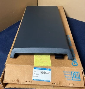 Puerta compartimento consola Corvette - grafito - 1984-87 - nuevo de lote - GM# 14046652 - Imagen 1 de 8