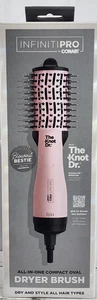 InfinitiPro Conair Dryer Brush w/'The Knot Doctor', All in One, All Hair Types - Picture 1 of 10