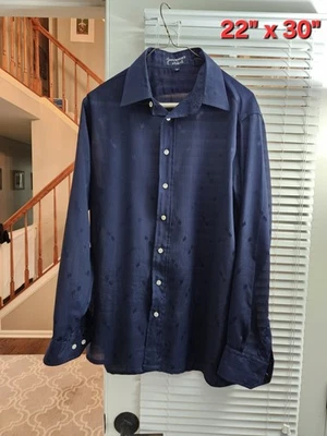 Vintage Givenchy Shirt Mens 70s Chesa for Givenchy Polyester Chiffon Shirt M - Image 1 of 4