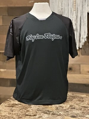 TROY LEE DESIGNS Skyline Motorcross Black TLD Jersey XL - Image 1 of 4