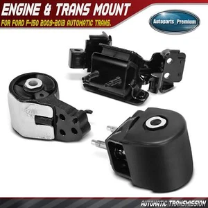 3x Engine Motor & Transmission Mount for Ford F-150 2009-2013 Automatic Trans. - Picture 1 of 10