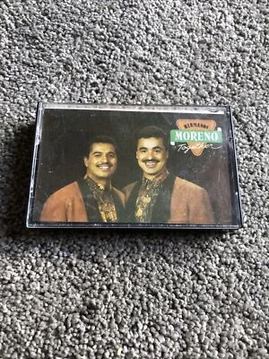 HERMANOS MORENO - TOGETHER cassette - HITS: MAS ALLA DE TODO, QUIMBOMBO. - Image 1 of 4